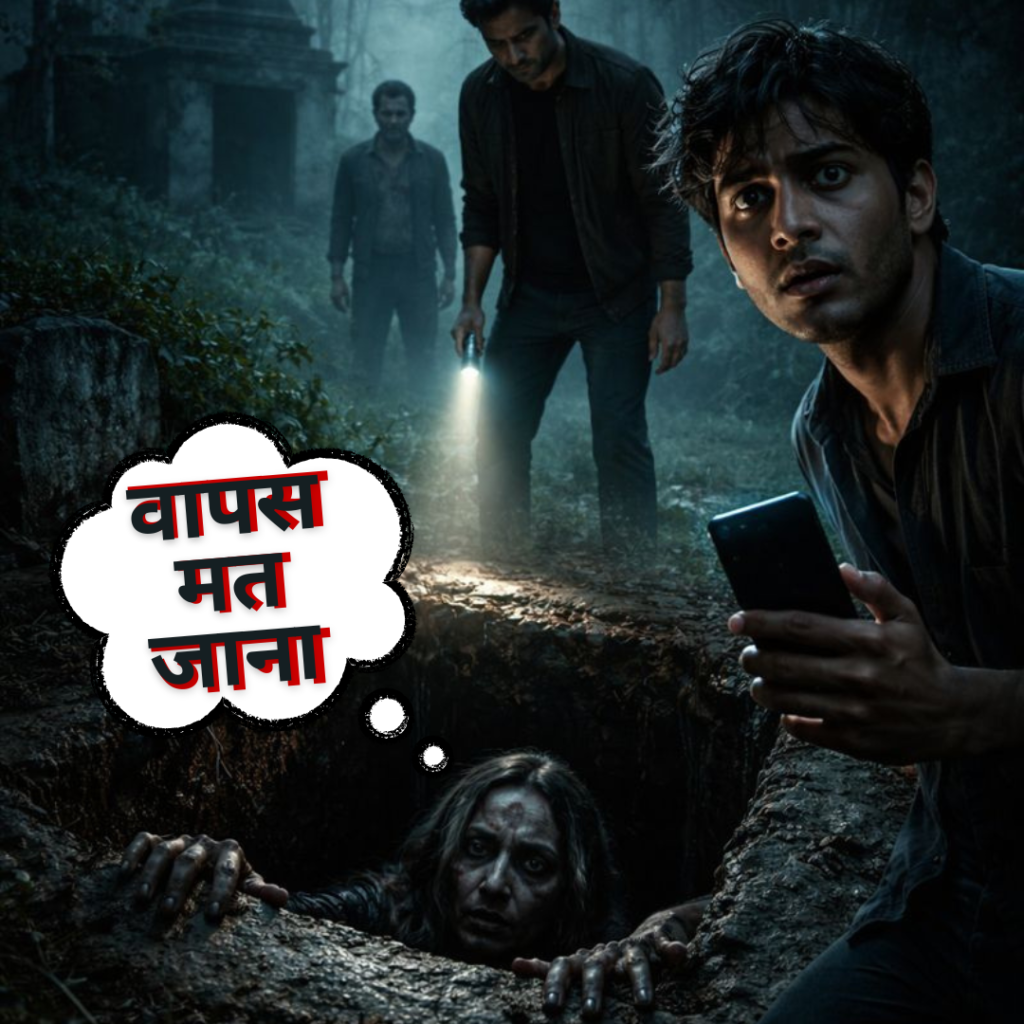 कब्र के नीचे से कोई बुलाता है